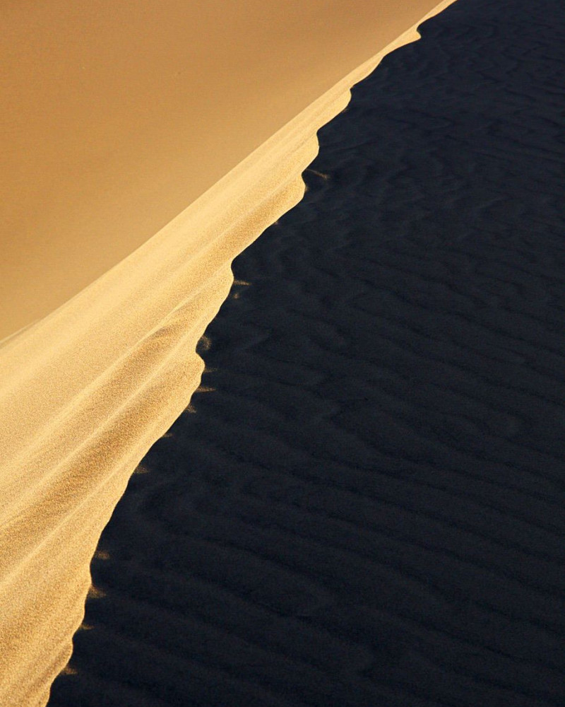 A dune in the desert